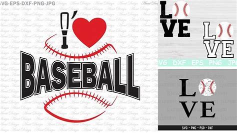 Download Free Cursive Love, Baseball Svg Crafts