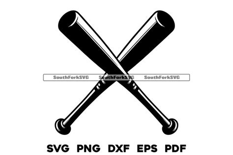 Download Free Custom Baseball Bats SVG Commercial Use DXF Files