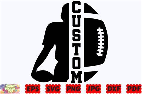 Download Free Custom Football SVG Printable