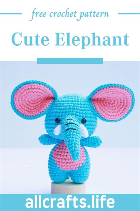Download Free Cute Elephant pattern Files For Crafts