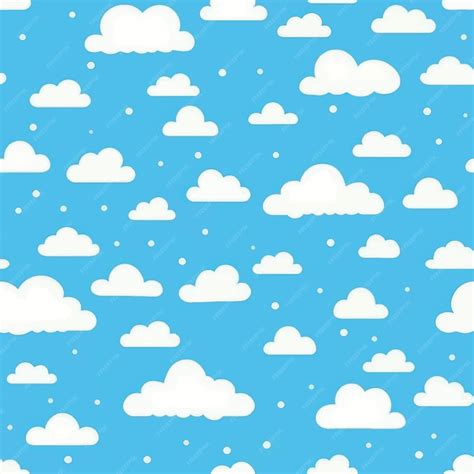 Download Free Cute Sky Set Pattern and Illustration Files