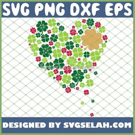 Download Free Cutest Clovers In The Patch Shamrock DXF Files