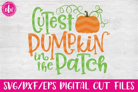 Download Free Cutest Pumpkin In The Patch Commercial Use DXF Files