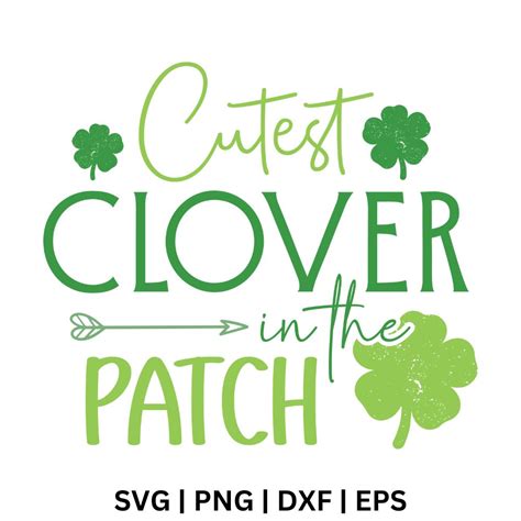 Download Free Cutest clover in the patch svg Files