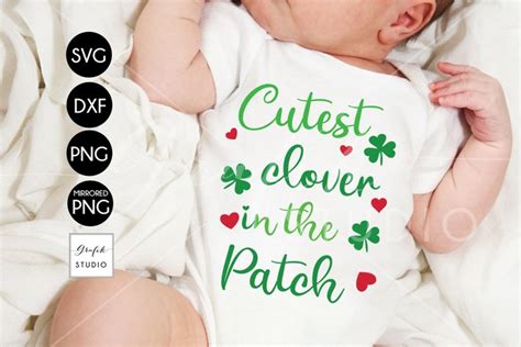 Download Free Cutest clover in the patch svg Files DXF Files