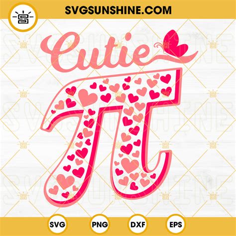 Download Free Cutie Pi Set | SVG | PNG | DXF DXF Files