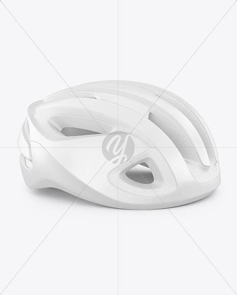 Download Free Cycling Helmet Mockup - Back Half Side View PSD Generator