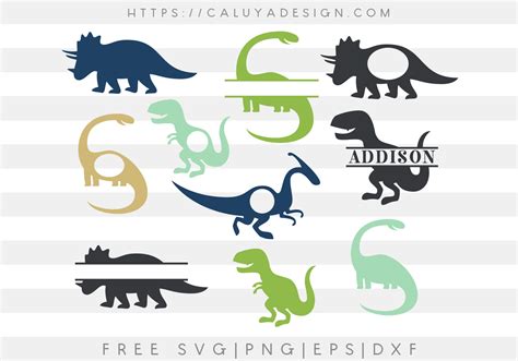 Download Free D For Dinosaur - SVG File, DXF File Commercial Use