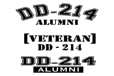 Download Free DD-214 Bundle Files For Crafts