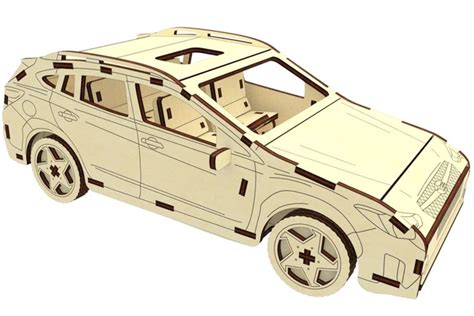 Download Free DIY Car Back (Printable) DXF Files