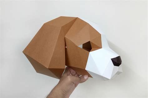 Download Free DIY Cocker Spaniel - 3d papercraft DXF Files