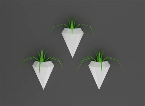 Download Free DIY Diamond Planter (Printable) For Crafts