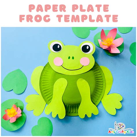 Download Free DIY Paper Frog (printable) For Crafts