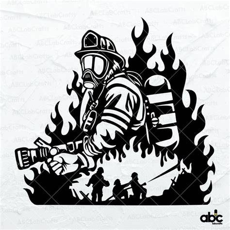 Download Free Dad Firefighter SVG, PNG, DXF Digital Files Include Commercial Use DXF Files