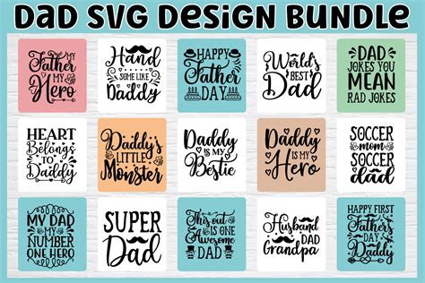 Download Free Dad Svg Bundle For Crafts