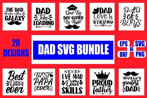 Download Free Dad svg bundle vol - 3 Files
