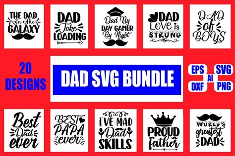 Download Free Dad svg bundle vol - 3 Files DXF Files