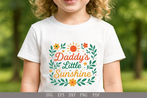 Download Free Daddy's Little Sunshine SVG Files DXF Files