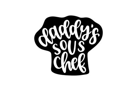Download Free Daddy's Sous Chef SVG Files DXF Files