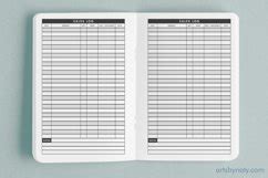 Download Free Daily sales log printable KDP notebook.  DXF Files