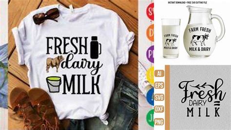 Download Free Dairy Fresh SVG Files