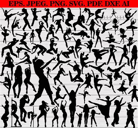 Download Free Dance Layouts Cut Files