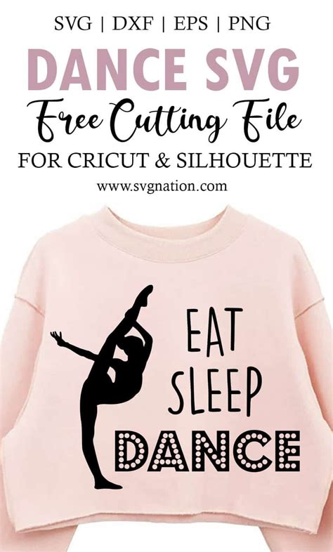 Download Free Dance Layouts Files for Cricut