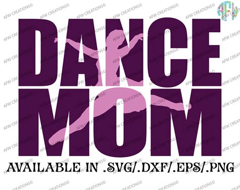 Download Free Dance Mom - SVG, DXF, EPS Cut Files DXF Files