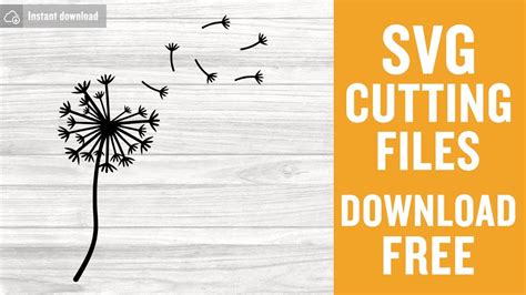 Unleashing Creativity with Free Dandelion SVG - Get Your Hands on this Eye-Catching Design Now!