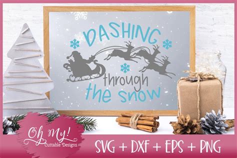 Download Free Dashing through the Snow DXF Files