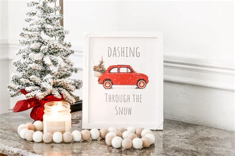 Download Free Dashing through the Snow For Crafts