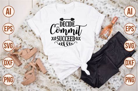 Download Free Decide commit succeed svg Commercial Use DXF Files