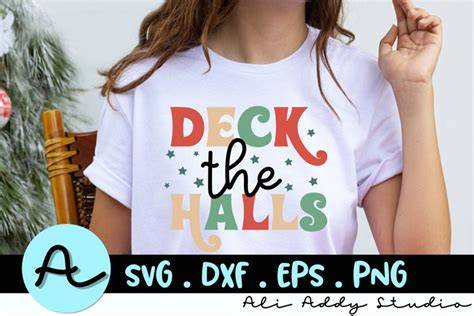 Download Free Deck The Halls CHRISTMAS SVG Cut File Bundle Files