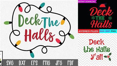 Download Free Deck the Halls Files DXF Files