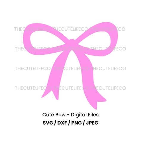 Download Free Decorative Bows Clipart Cut Files
