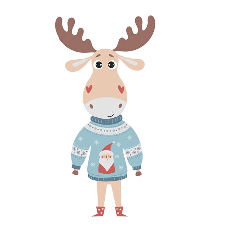 Download Free Deer With Sweater Pattern | Cut File Creativefabrica Free PSD Mockups