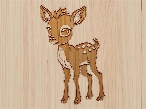 Download Free Deer With Sweater Pattern | Cut File Files for Cricut