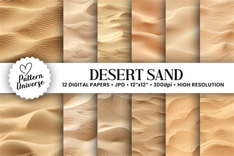 Download Free Desert Sand Digital Papers For Crafts