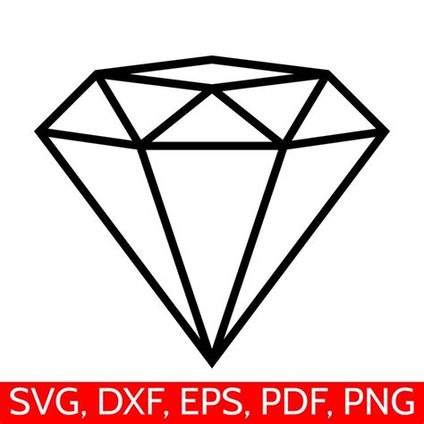 Download Free Diamonds - SVG File, DXF File Crafts