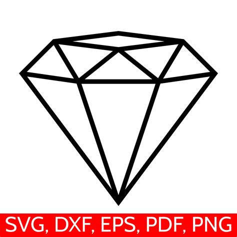 Download Free Diamonds - SVG File, DXF File Cut Images