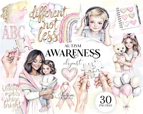 Download Free Different Not Less Autism Awareness Commercial Use For Crafts