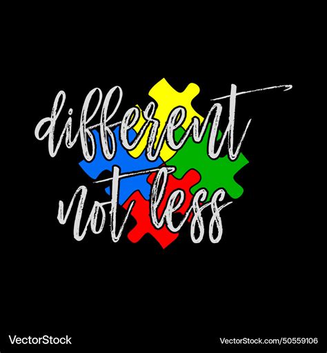 Download Free Different Not Less Autism Awareness Easy Edite