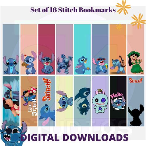 Download Free Digital Bookmarks, Printable Bookmarks Silhouette
