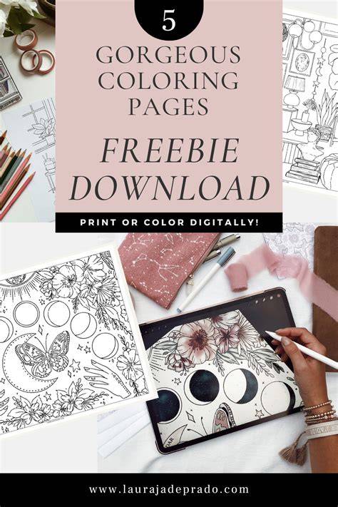 Free Digital Coloring Pages