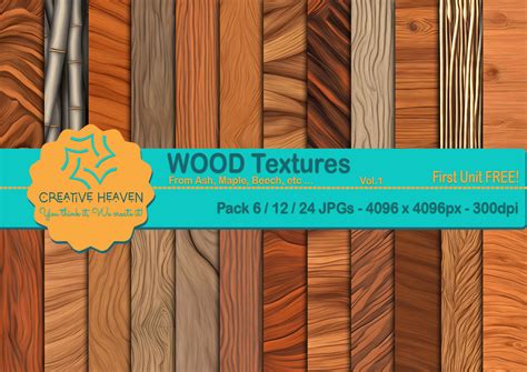 Download Free Digital Paper Pack - Wood textures 2 Images