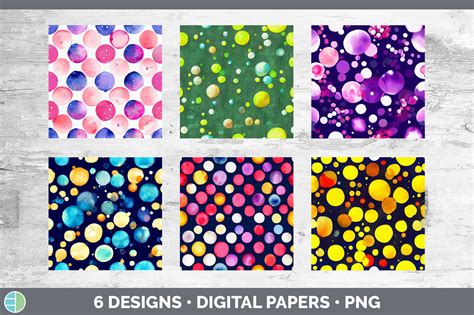 Download Free Digital Paper Watercolor polka dots Files DXF Files