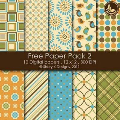 Download Free Digital Scrapbook Papers Printable