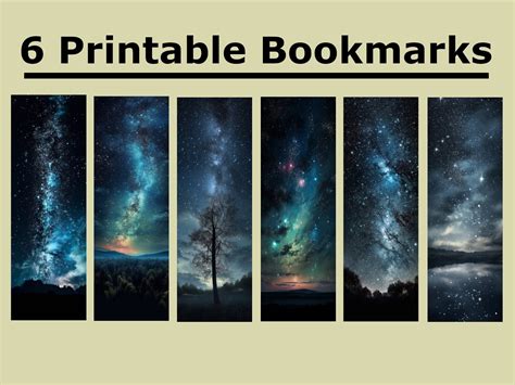 Download Free Digital Stars Images, Stars Bookmarks Crafts