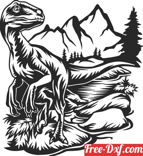 Download Free Dinosaur Clipart Commercial Use DXF Files