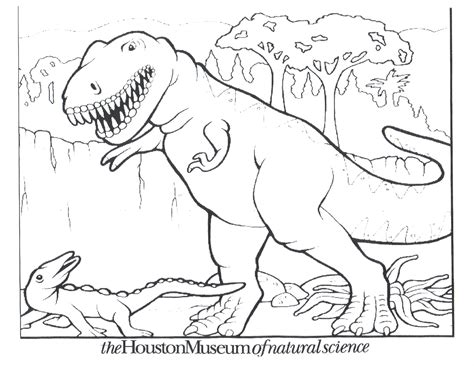 Free Dinosaur Color Pages